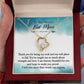 To The World's Best Mom - Forever Thankful - Forever Love Necklace