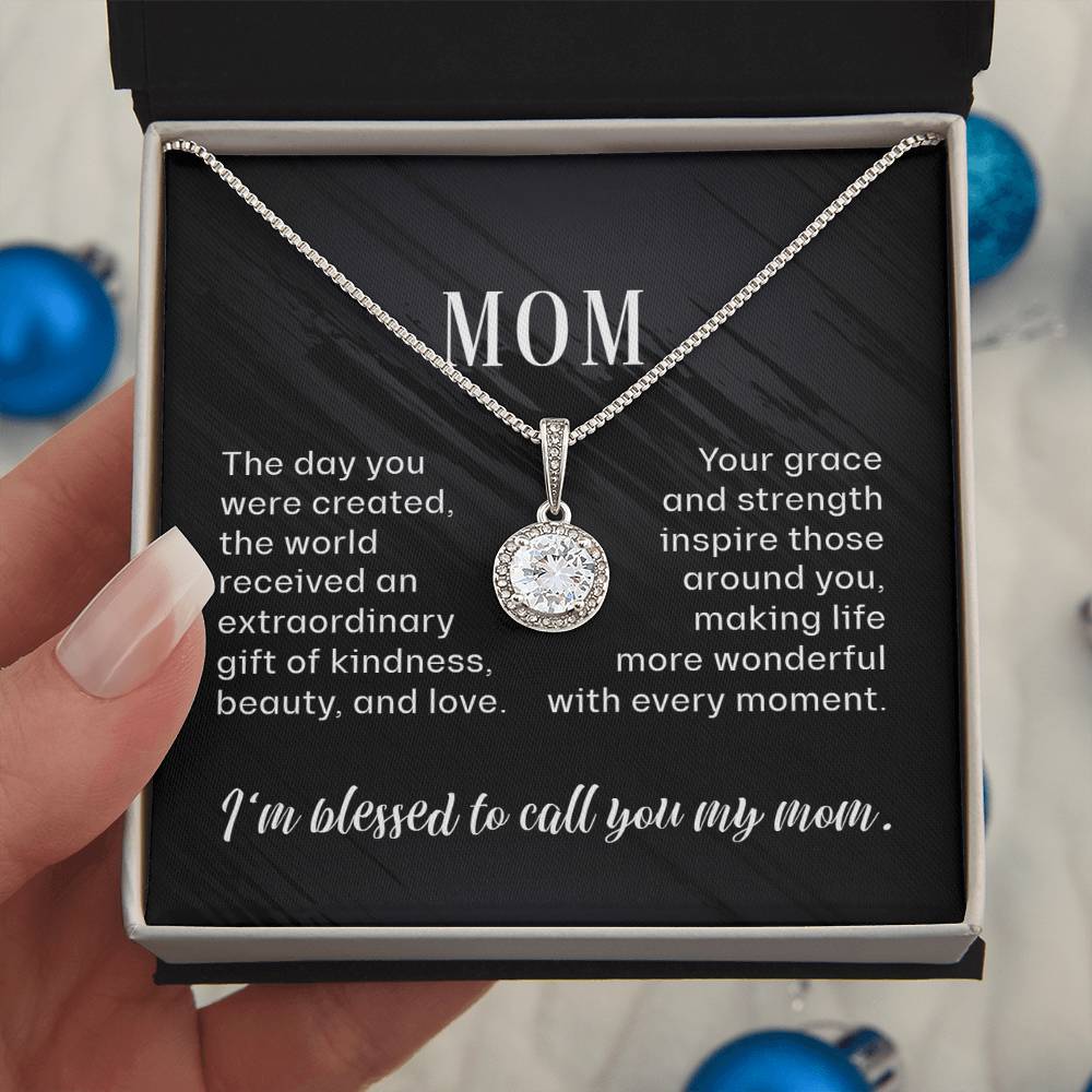 Mom - Extraordinary Gift - Eternal Hope Necklace