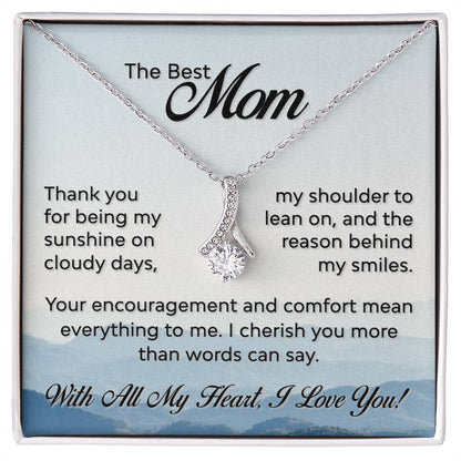 The Best Mom - Sunshine on Cloudy Days - Alluring Beauty Necklace