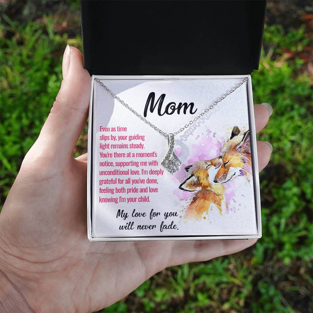 Mom - Deeply Grateful - Alluring Beauty Necklace