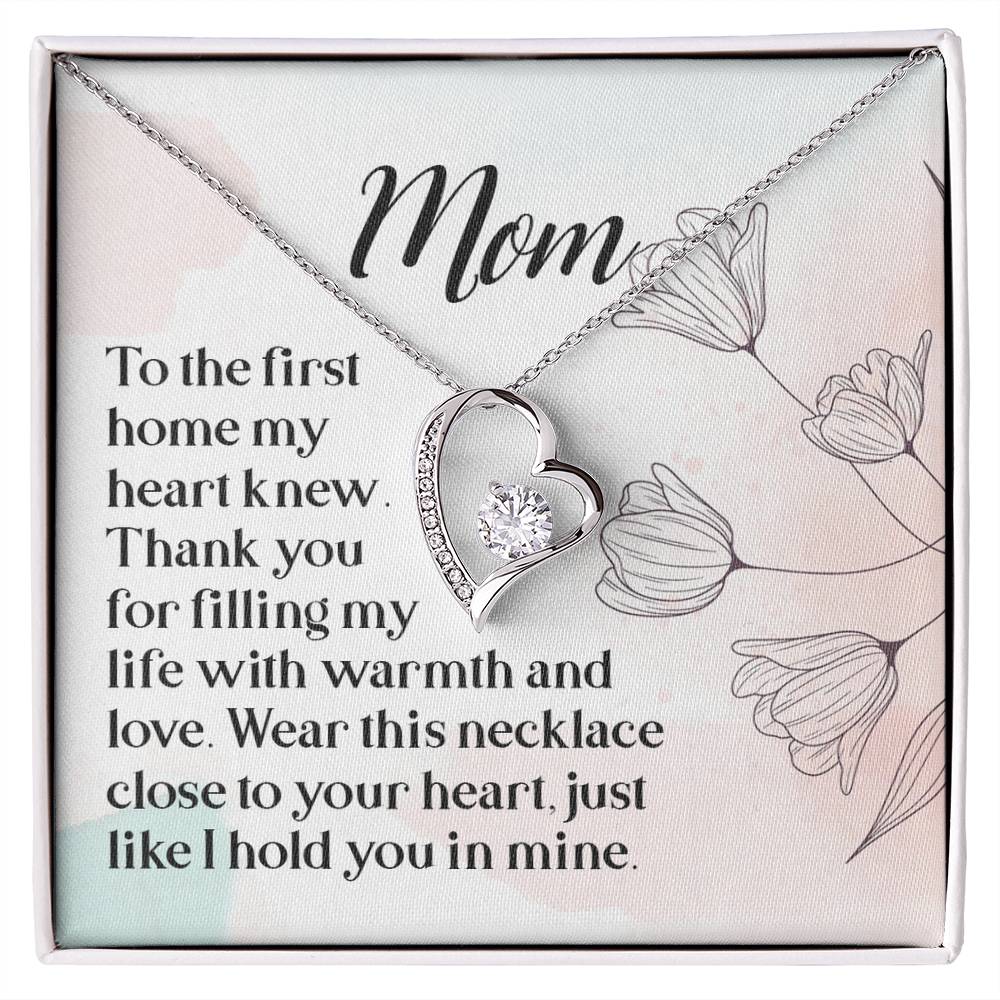 Mom - In My Heart - Forever Love Necklace