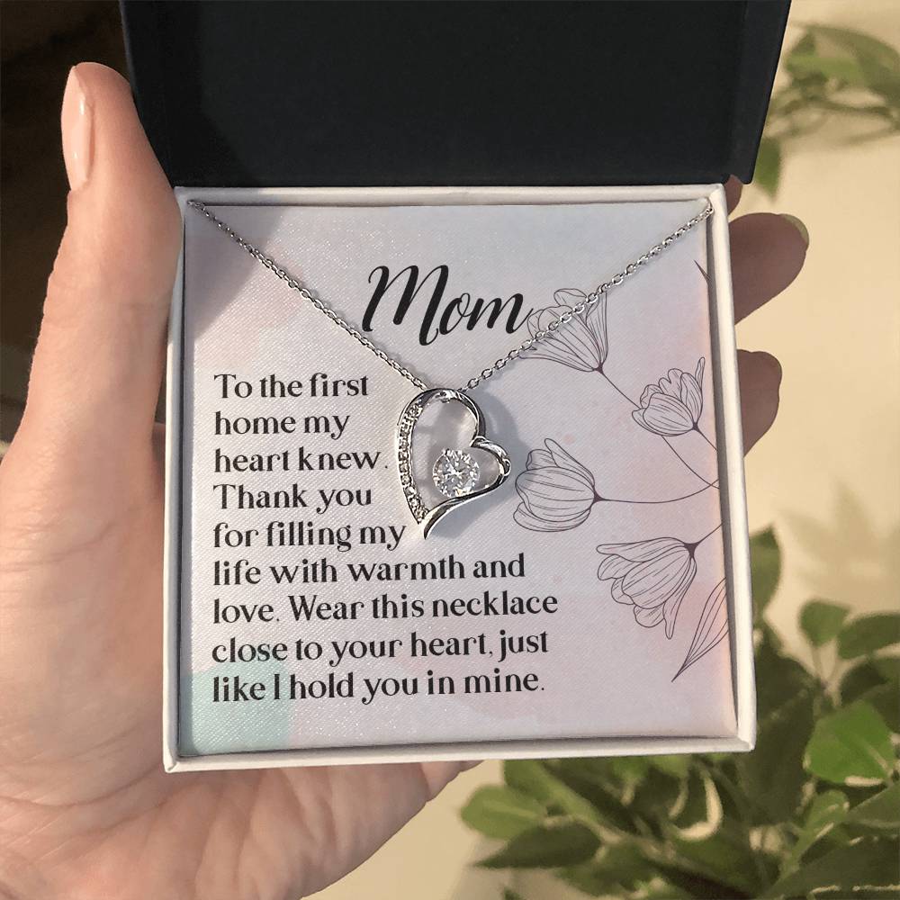 Mom - In My Heart - Forever Love Necklace